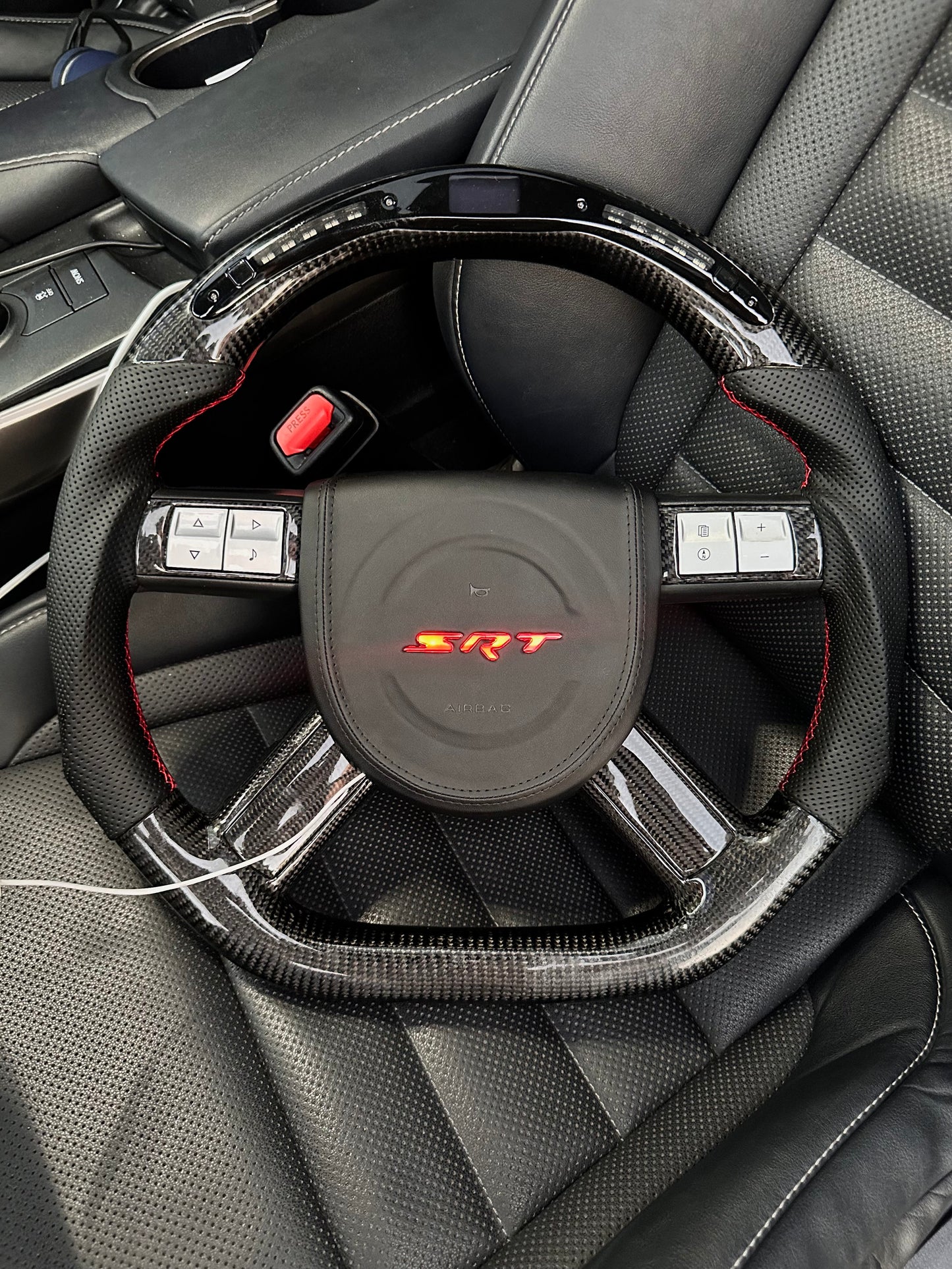2005-2010 Chrysler 300 SRT LED Airbag cover