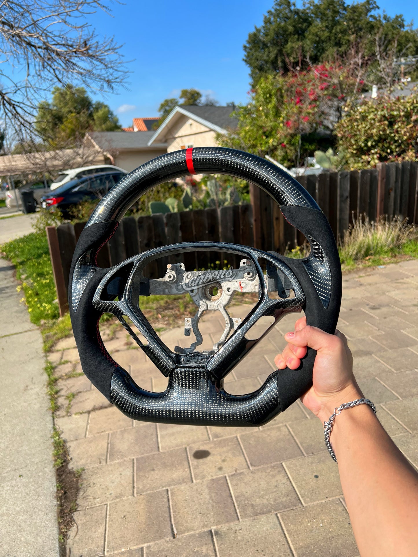 2018+ Infiniti G37 Carbon fiber steering wheel