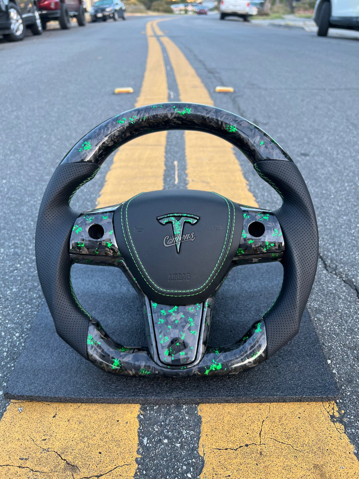 Tesla Model 3/Y Custom Steering wheel
