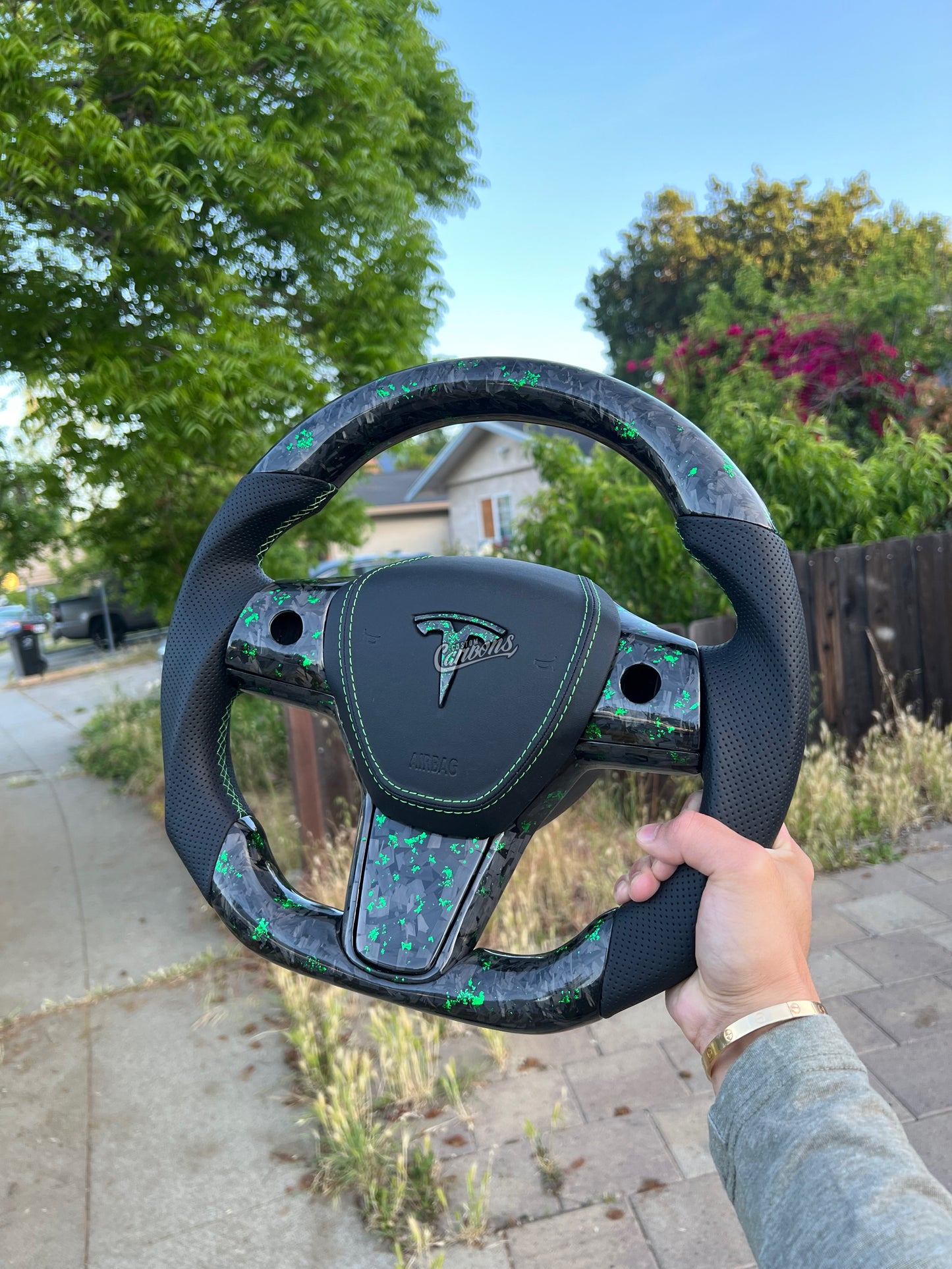 Tesla Model 3/Y Custom Steering wheel