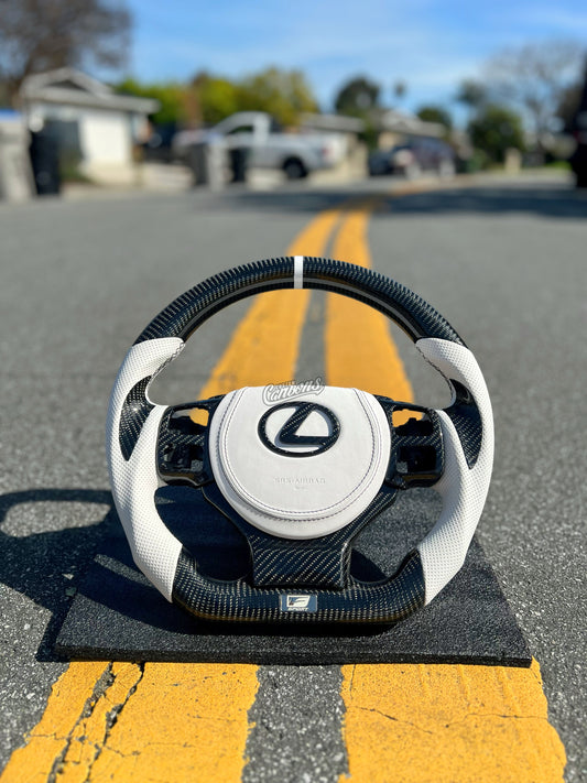 2014+ Lexus IS, RC, NX, GS F Custom steering wheel
