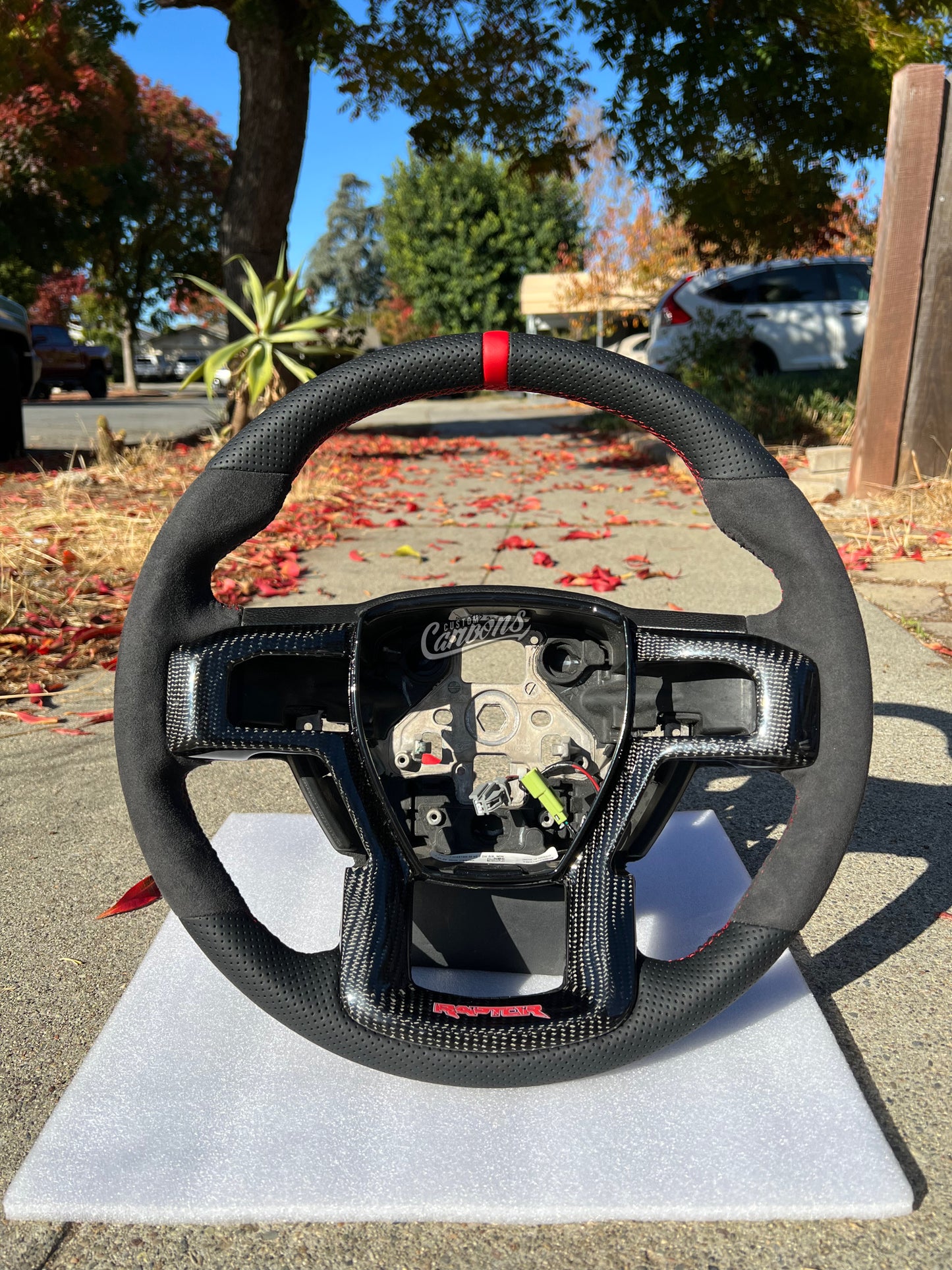 2017-2020 Ford Raptor Carbon fiber steering wheel