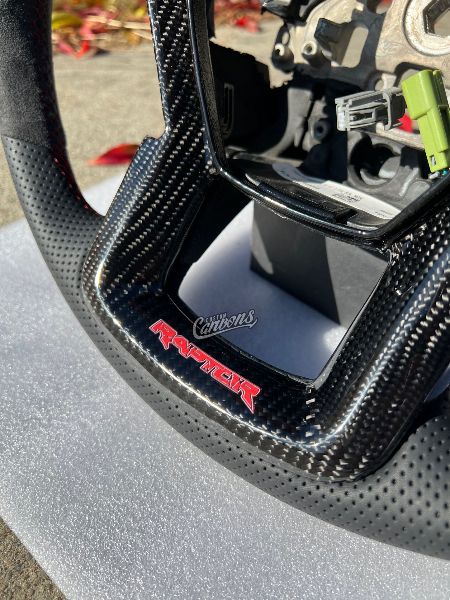 2017-2020 Ford Raptor Carbon fiber steering wheel